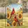 Northern Cardinals Golden Sunflowers Wheat Field Blue Sky - Wildlife Lover Decor Gift Garden Flag - 1