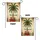 Tropical Palm Tree Hibiscus Flowers Welcome Sign - Garden Decor Gift for Gardeners Garden Flag - 4