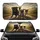 Four Pugs Adventurous Journey Scenic Road Trip - Road Trip Gift for Pug Lovers Car Sunshade - 1