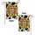 Howdy Y'all Sunflowers Cowhide - Modern Country Farmhouse Home Decor Garden Flag - 4