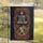 O Come Let Us Adore Him Ornate Nativity Poinsettia Christmas Religious Home Decor Gift Garden Flag - 5