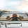 Four Excited Chipmunks Sunglasses Denim Jackets Speeding - Road Trip Gift Car Sunshade - 5