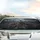Desolate Skeleton Blood Splatter Wasteland Industrial Ruins - Car Interior Upgrade Car Sunshade - 5