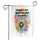 Kindness Is Free Dandelion Wood Grain Paint Splatters - Home Decor Gift Garden Flag - 3