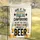 Retro Camper Beer Campground Decor - Camping Lifestyle Gift Garden Flag - 5
