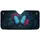 Iridescent Blue Morpho Butterfly Fuchsia Gerbera Botanical Car Interior Upgrade Car Sunshade - 3