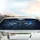 Angry Staring Blue Eyes Electric Blue Energy Swirling Mist - Car Interior Upgrade Car Sunshade - 5
