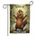 Excited Cartoon Beaver Spring Foliage Wildflowers - Spring Awakening Nature Lover Gift Garden Flag - 3