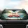 Pink Flamingo Heart Tropical Beach - Car Interior Upgrade for Flamingo Lovers Car Sunshade - 4