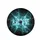 LOVE Aqua White Liquid Marble Fractal Ice - Lifestyle Accessory Spare Tire Cover - 4