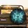 LOVE Aqua White Liquid Marble Fractal Ice - Lifestyle Accessory Spare Tire Cover - 2