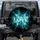LOVE Aqua White Liquid Marble Fractal Ice - Lifestyle Accessory Spare Tire Cover - 1