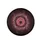 Crimson Black Spiraling Musical Notes Heart Filigree Vine Vortex - Music Lover Gift Spare Tire Cover - 4