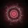 Crimson Black Spiraling Musical Notes Heart Filigree Vine Vortex - Music Lover Gift Spare Tire Cover - 6