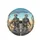 Grinning Skeletal Figures Desert Road Trip - Open Road Adventure Gift for Travelers Spare Tire Cover - 4