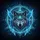 Majestic Wolf Golden Eyes Cyan Diamond Celestial Wings Cosmic Void Wildlife Lover Gift Spare Tire Cover - 6