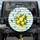 Bright Yellow Lemons Green Leaves White Blossoms Stripes - Home Decor Gift for Lemon Lover Spare Tire Cover - 1