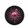 Pink Fuchsia Flamingo Black Glitter Confetti - Glamorous Wildlife Lover Auto Decor Spare Tire Cover - 4