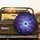 Luminous Blue Purple Butterflies Cosmic Nebula Glowing Stars - Home Decor Gift Spare Tire Cover - 2