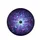 Luminous Blue Purple Butterflies Cosmic Nebula Glowing Stars - Home Decor Gift Spare Tire Cover - 4