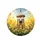 Rustic Wooden Wind Chime Rapeseed Flowers Lush Sunny Field - Outdoor Living Decor Gift Spare Tire Cover - 4