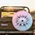 Crystal Lotus Flower Holographic Iridescent Pink Blue Gradient - Home Decor Gift Spare Tire Cover - 2