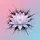 Crystal Lotus Flower Holographic Iridescent Pink Blue Gradient - Home Decor Gift Spare Tire Cover - 6