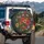 Lush Floral Tapestry Garden - Home Decor Gift for Gardeners Spare Tire Cover - 3