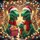 Cheerful Green Dinosaurs Santa Hats Christmas Trees Snowflakes Gift - Christmas Holiday Season Spare Tire Cover - 6