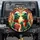 Cheerful Green Dinosaurs Santa Hats Christmas Trees Snowflakes Gift - Christmas Holiday Season Spare Tire Cover - 1