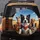 Diverse Dogs Border Collie Golden Wheat Field - Dog Lover Gift Spare Tire Cover - 5