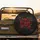 Lush Vibrant Red Roses Bouquet Petals Dew Drops - Nature Lover Home Decor Gift Spare Tire Cover - 2