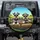 Miniature Schnauzer Family Driving Car - Dog Lover Road Trip Gift for Pet Owners Spare Tire Cover - 1