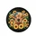 Highland Cow Teal Leopard Bow Sunflowers - Outdoor Adventure Cow Lover Gift Spare Tire Cover - 4