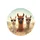 Three Alpacas Dark Sunglasses - Wildlife Lover Gift for Alpaca Lover Spare Tire Cover - 4