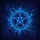 Glowing Electric Pentagram Runic Script - Mystical Dark Fantasy Car Decor Spare Tire Cover - 6