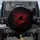 Crimson Scarlet Butterflies Flying Cluster - Nature Lover Automotive Decor Gift Spare Tire Cover - 1