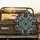 Ornate Concentric Diamond Shapes Tribal Feathers - Southwestern Decor Gift Spare Tire Cover - 2