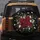 Crimson Roses White Gold Butterflies Golden Tendrils Fairy Lights Luxury Vehicle Accent Spare Tire Cover - 5