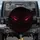 Ominous Piercing Red Eyes Cosmic Void Entity - Horror Sci-Fi Fan Gift Spare Tire Cover - 1