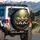Three Shih Tzu Dogs Sunlit Forest Scene - Outdoor Adventure Gift for Dog Lovers Spare Tire Cover - 3
