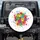 Dense Cluster Scattered Assorted Colors Paw Prints - Pet Owner Lifestyle Accessory Spare Tire Cover - 1