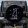 Glowing White Cat Dragonflies Stardust Cosmic Night Sky - Celestial Lover Gift Spare Tire Cover - 1