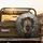 Roaring Bengal Tiger Explosive Burst Shattered Concrete Fissures - Wildlife Lover Gift Spare Tire Cover - 2