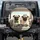 Pugs Bow Tie Crown Car Interior - Road Trip Travel Gift Spare Tire Cover - 1