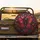 Scarlet Butterfly Deep Red Roses Ornate Hearts - Gothic Romantic Decor Gift Spare Tire Cover - 2