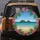 Tropical Beach Hibiscus Palm Fronds Ocean Vista - Beach Vacation Travel Essentials Spare Tire Cover - 5