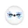Luminous Anime Eyes Starburst Swirls - Unique Art Decor Gift for Anime Lover and Visual Art Fans Spare Tire Cover - 4