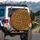 Golden Orange Chocolate Black Leopard Spot Wildlife Lover Gift for SUV & Truck Owners Spare Tire Cover - 3
