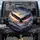 Bald Eagle American Flag Mountain Clouds Patriotic Vehicle Decor for Veterans Spare Tire Cover - 1